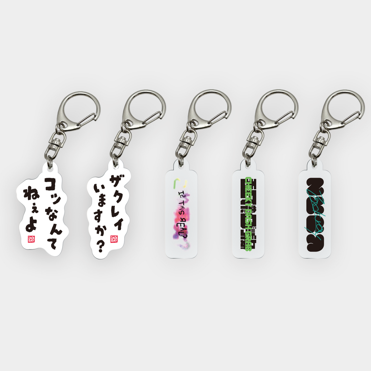 ZACKRAY 名言アクキー | DFM STORE