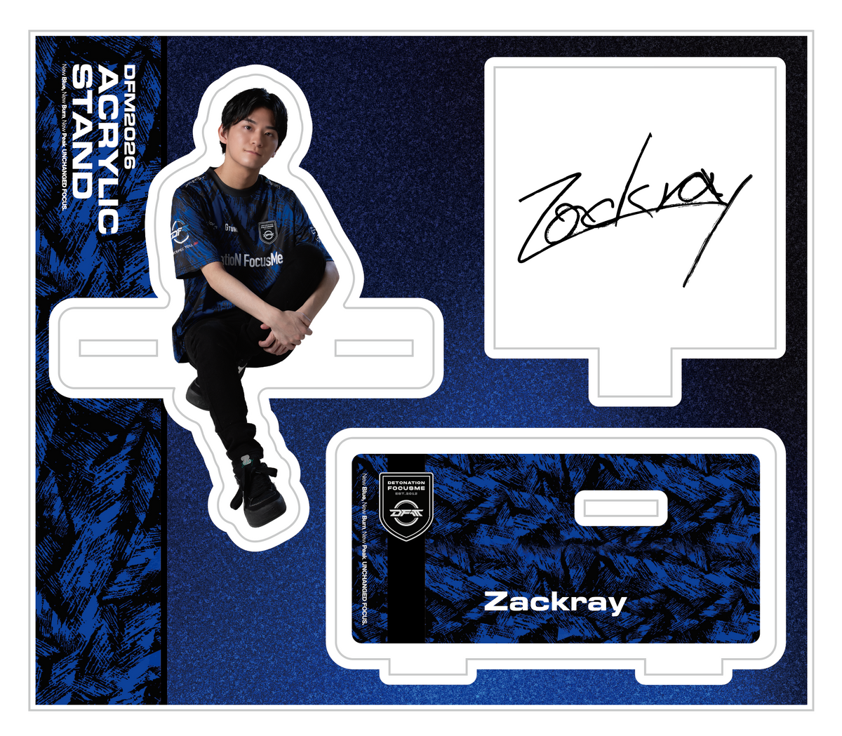 ZACKRAY お座りアクリルスタンド | DFM STORE