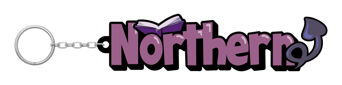 NAME RUBBER KEYCHAIN