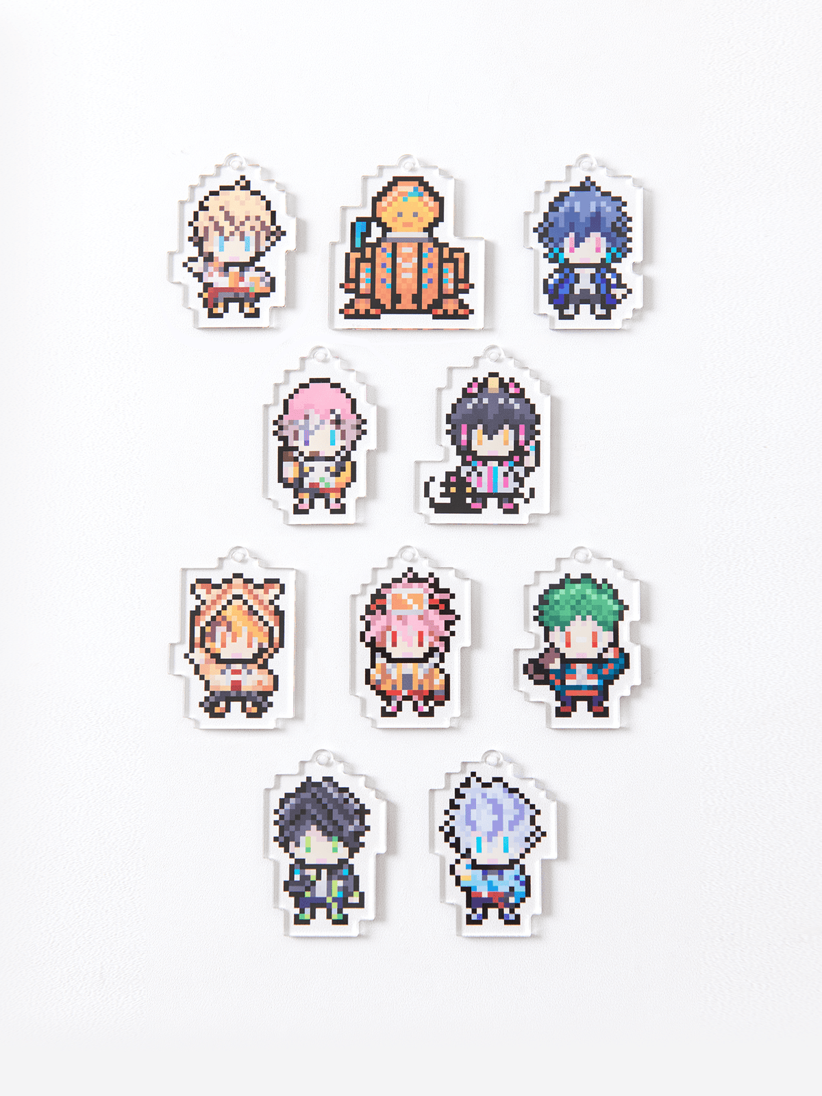 PIXEL ACRYLIC KEYCHAIN | DFM STORE