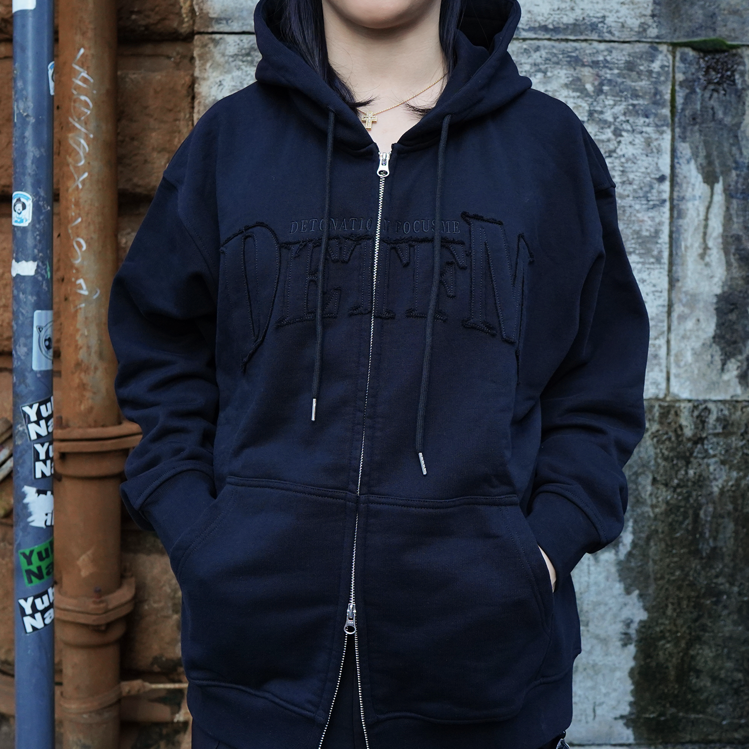 DFM DOUBLE ZIP HOODIE