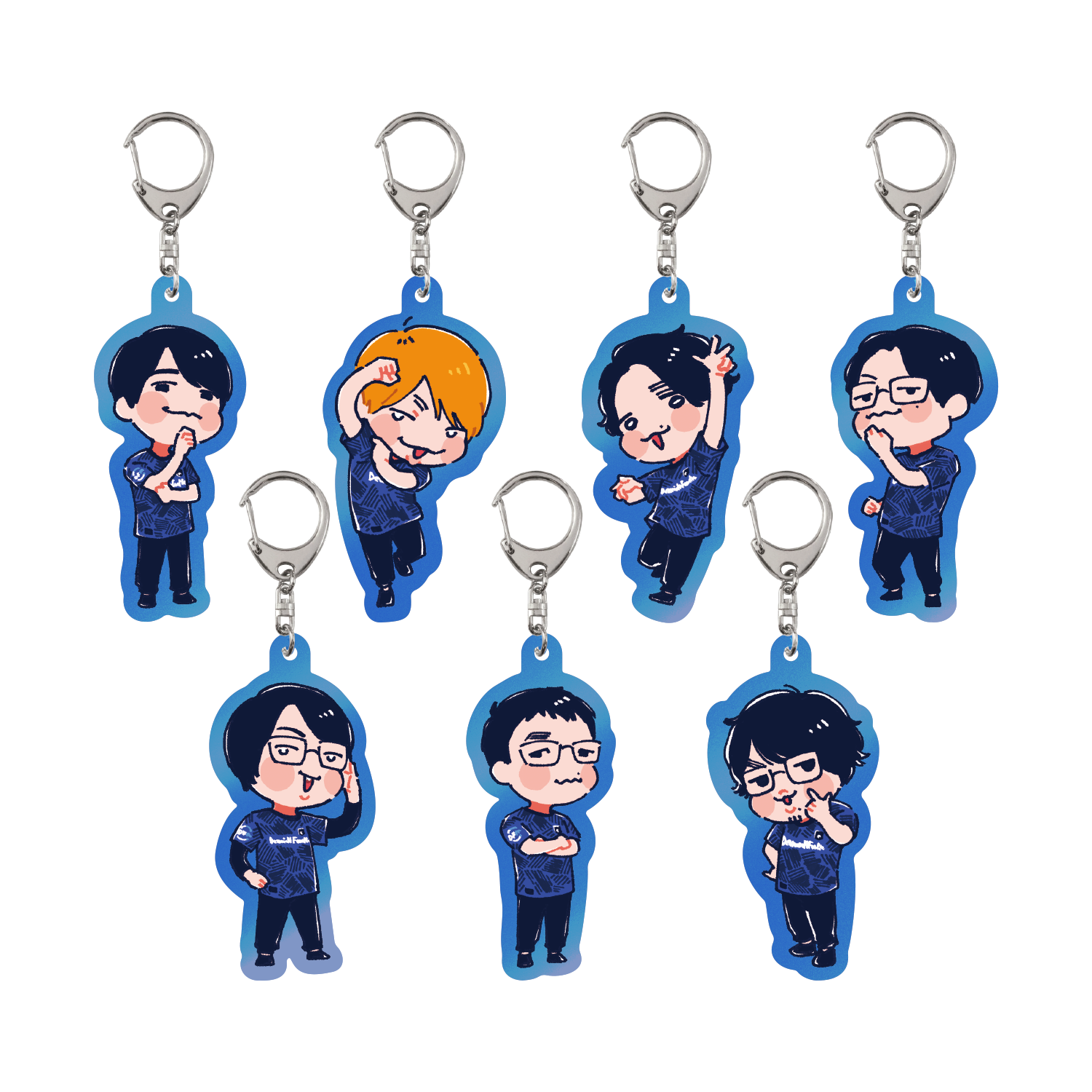ACRYLIC KEYCHAIN’26 SUMMER FIGHTING GAME Div.