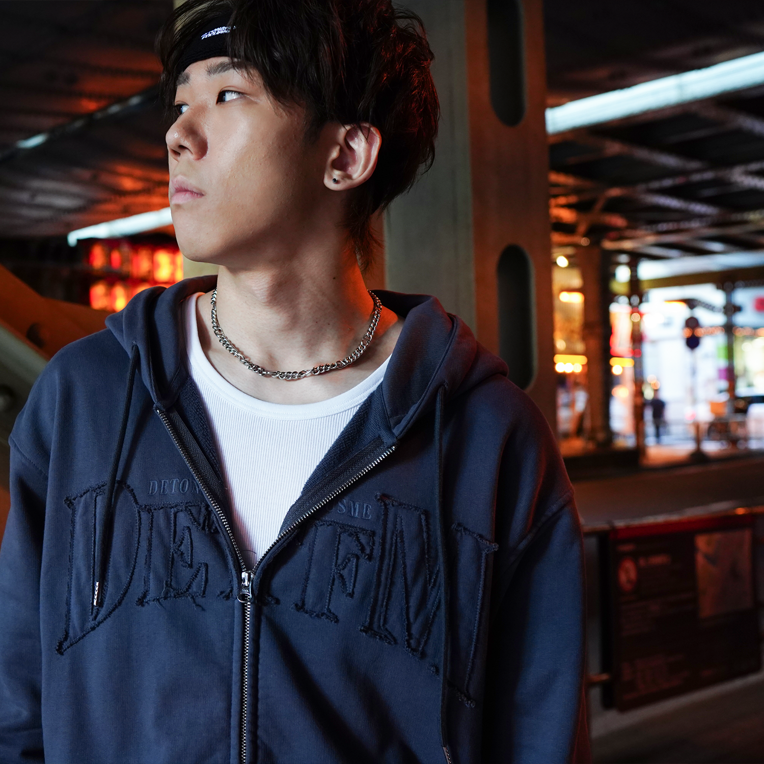 DFM DOUBLE ZIP HOODIE