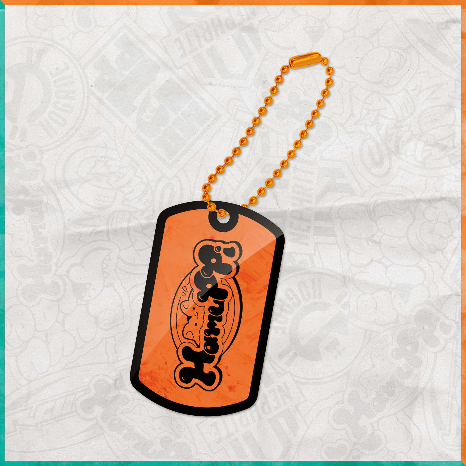 SIGNATURE TAG ACRYLIC KEYCHAIN（RANDOM）