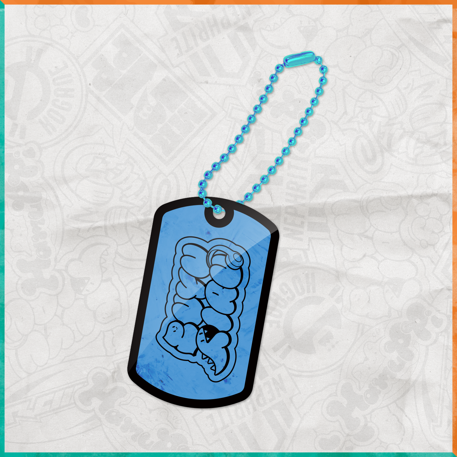 SIGNATURE TAG ACRYLIC KEYCHAIN（RANDOM）