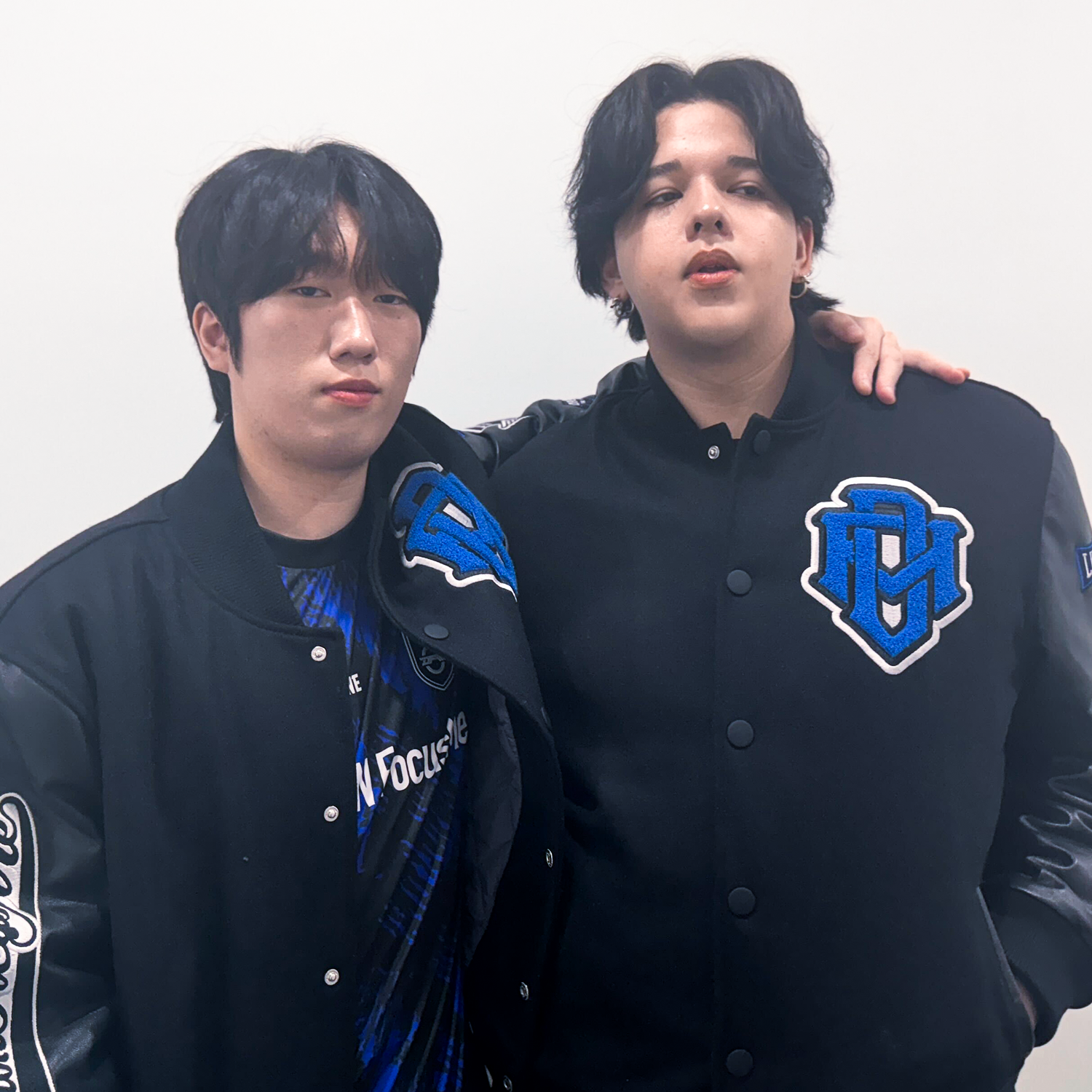 DFM BLUE VARSITY JACKET