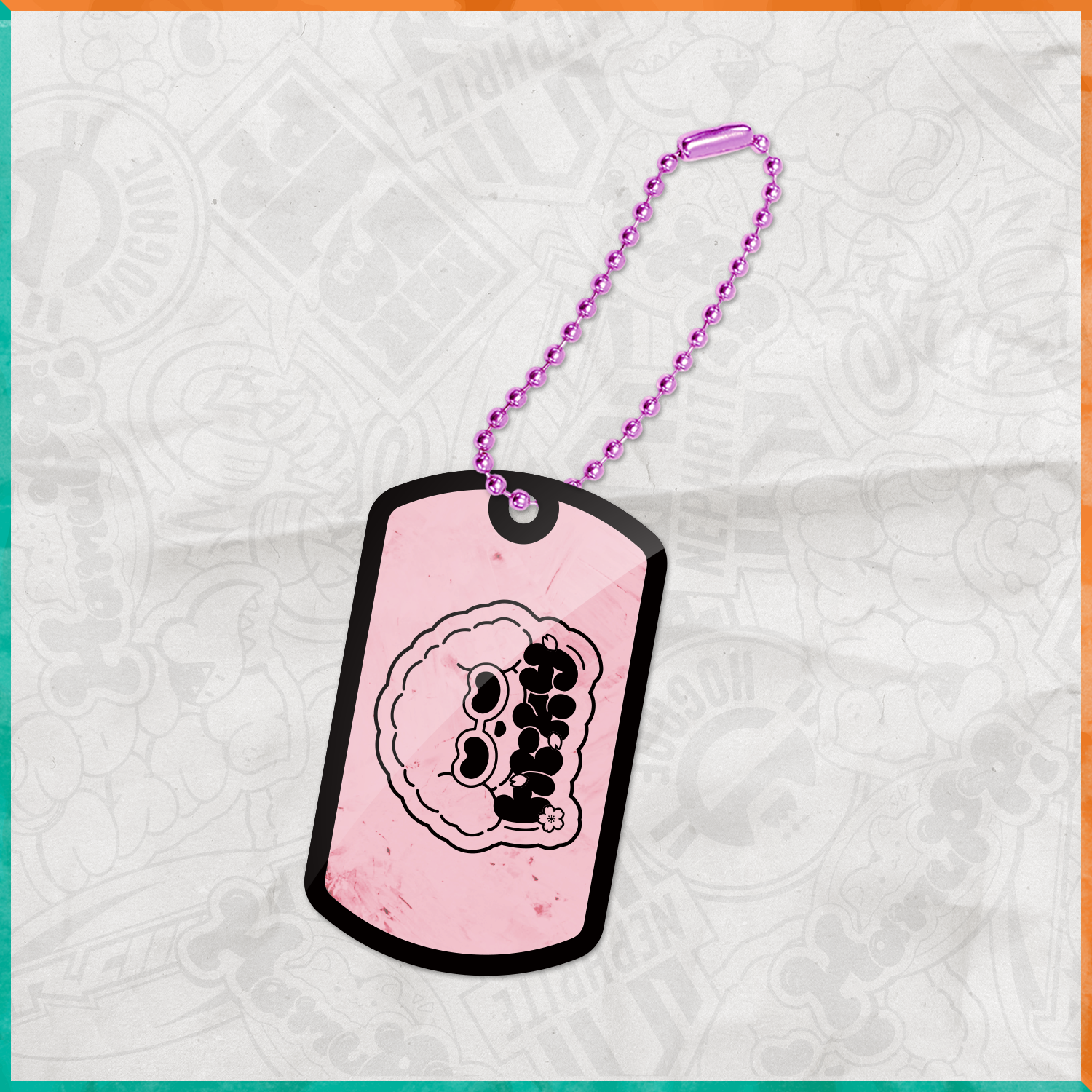 SIGNATURE TAG ACRYLIC KEYCHAIN（RANDOM）