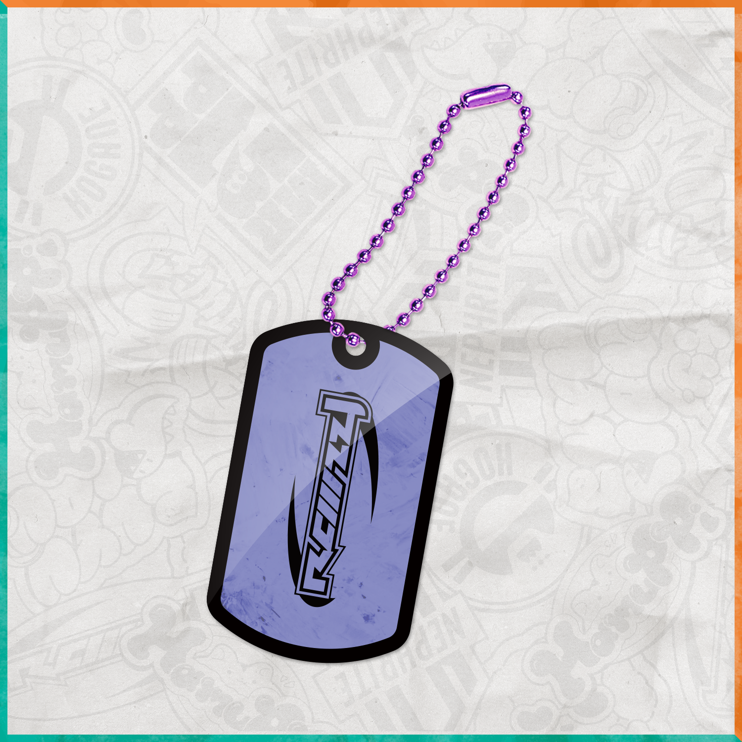 SIGNATURE TAG ACRYLIC KEYCHAIN（RANDOM）