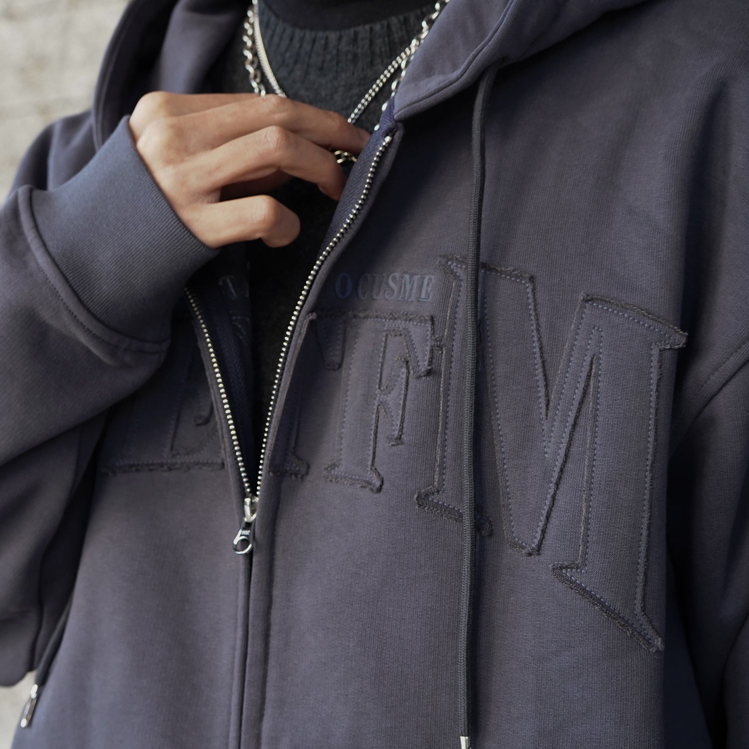 DFM DOUBLE ZIP HOODIE