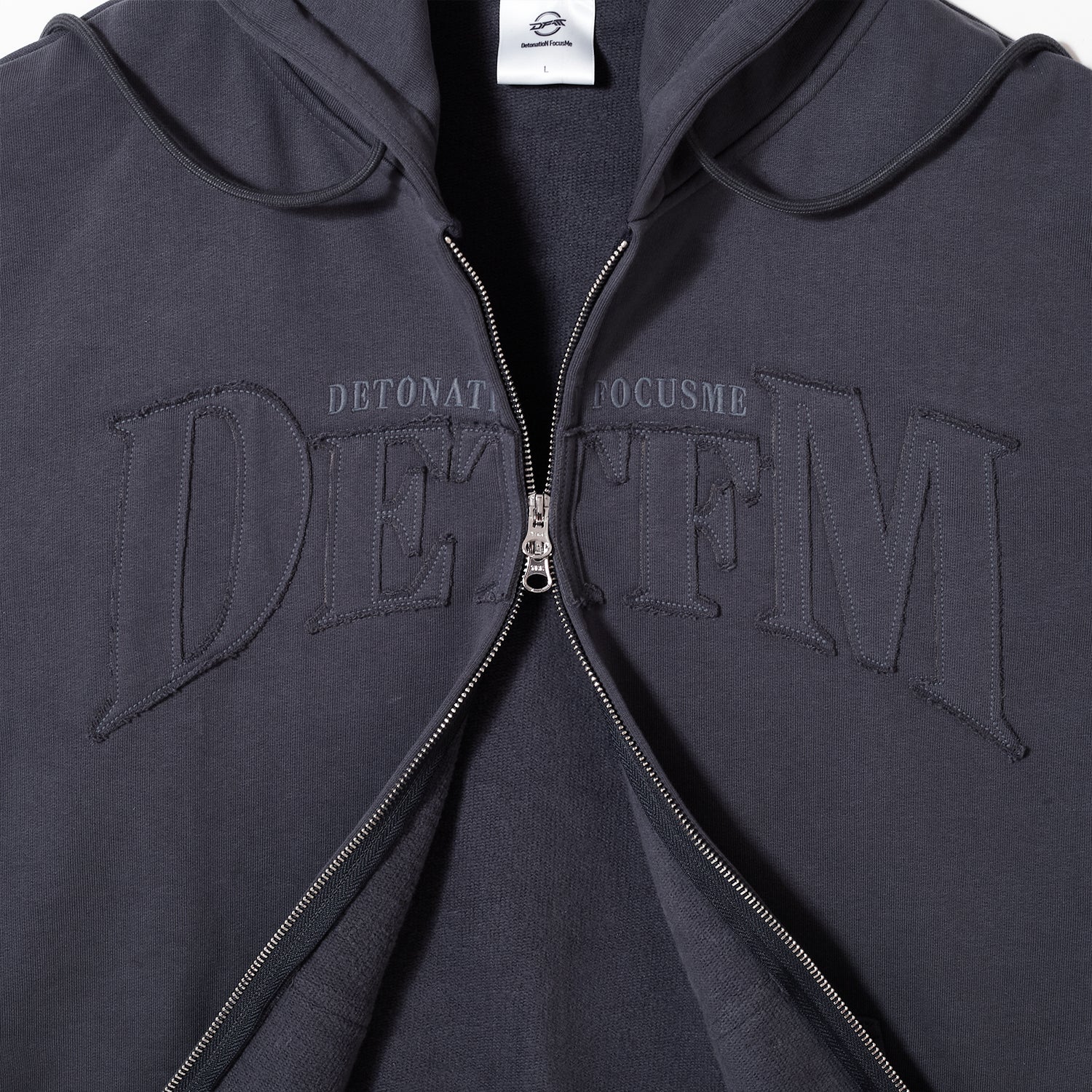 DFM DOUBLE ZIP HOODIE