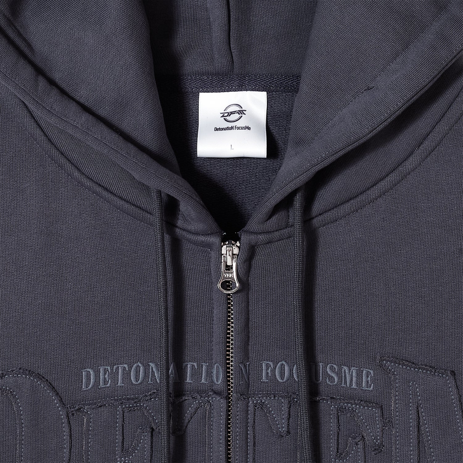 DFM DOUBLE ZIP HOODIE