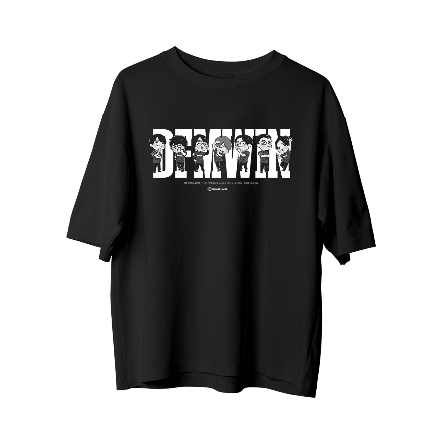 MINI CHARACTER TEE FIGHTING GAME Div.