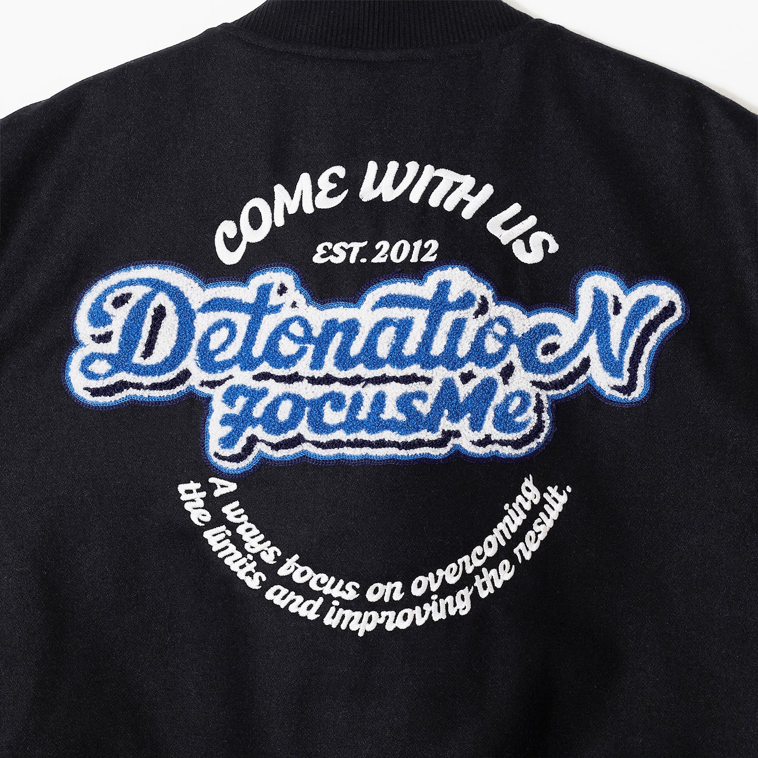 DFM BLUE VARSITY JACKET