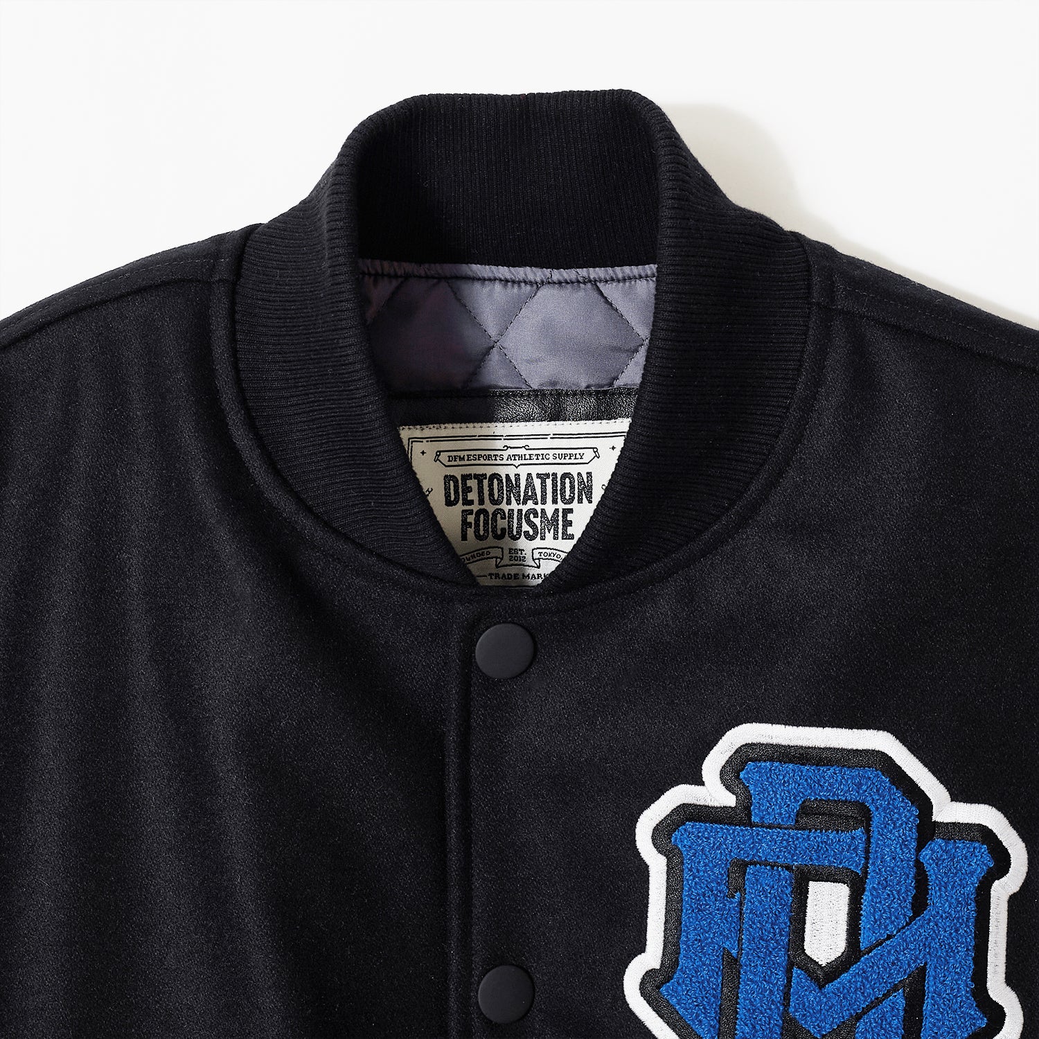 DFM BLUE VARSITY JACKET