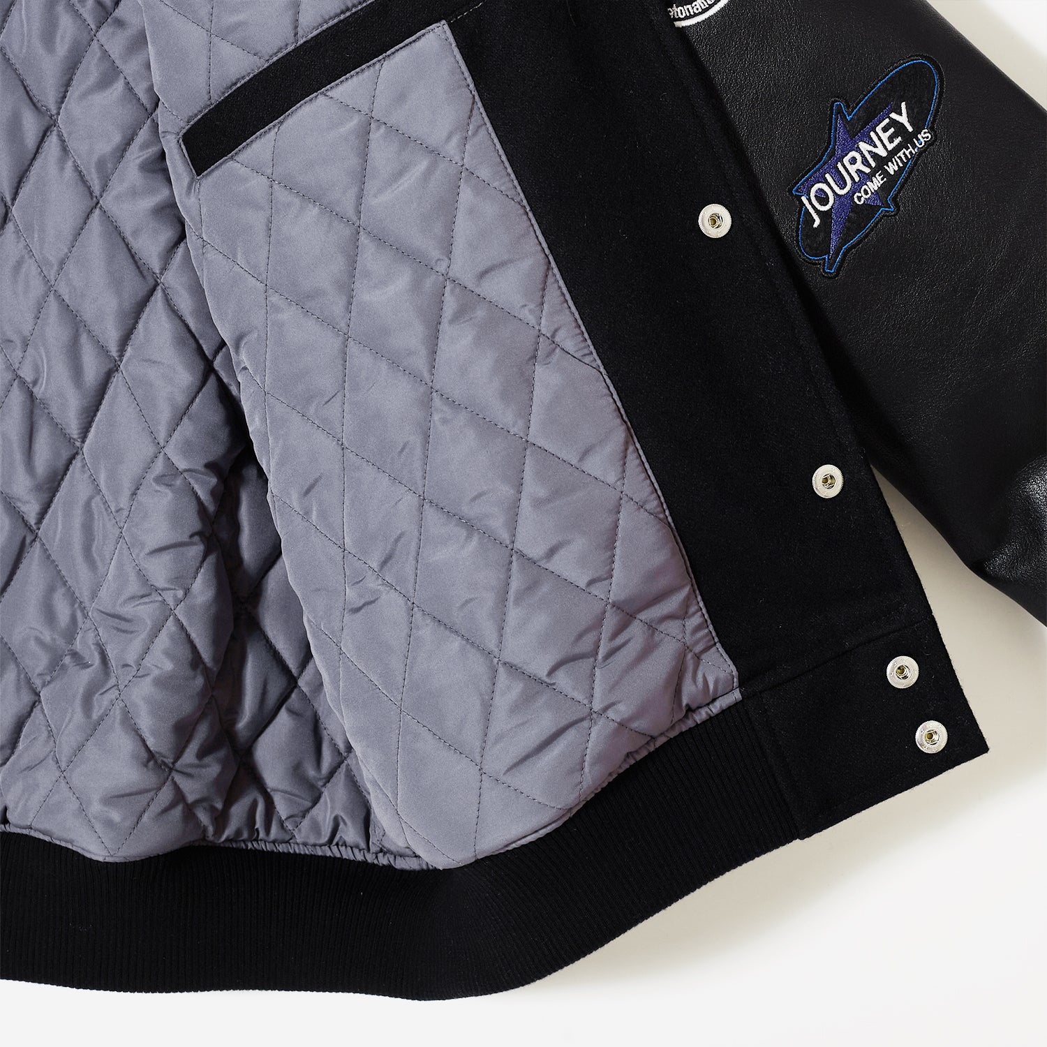 DFM BLUE VARSITY JACKET