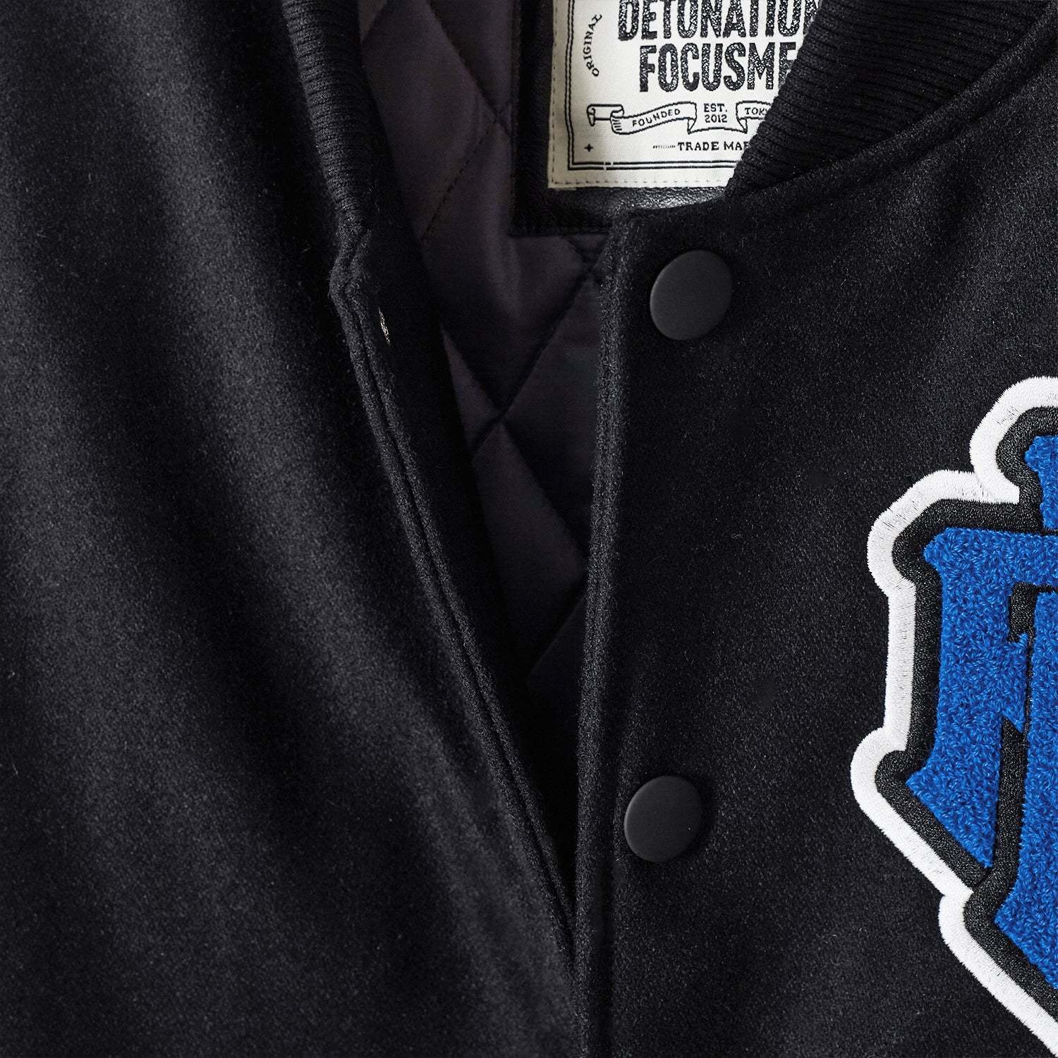 DFM BLUE VARSITY JACKET