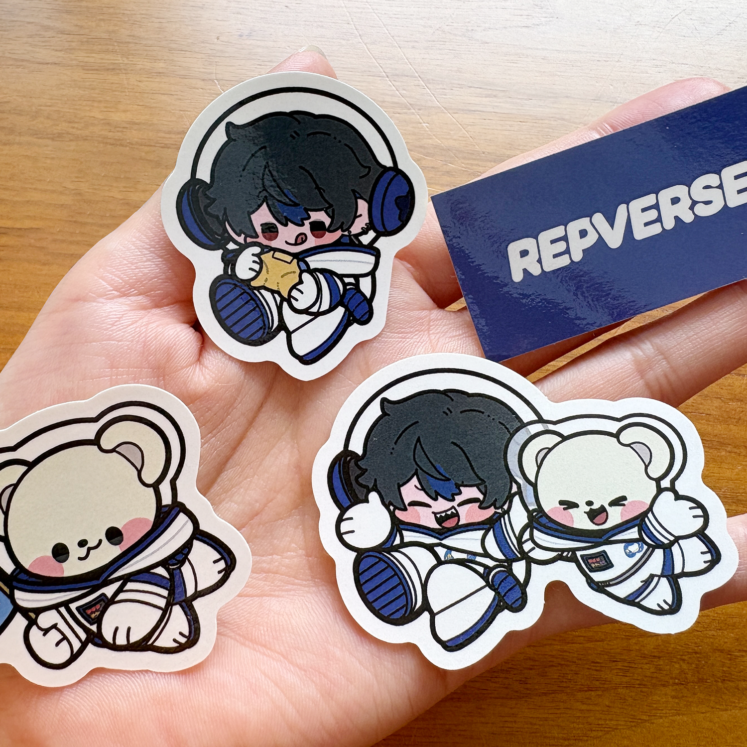 REPVERSE STICKER SET