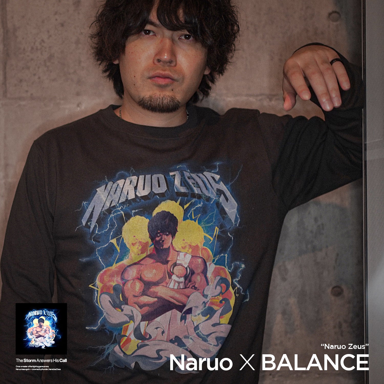NARUO ZEUS Long Sleeve Tee