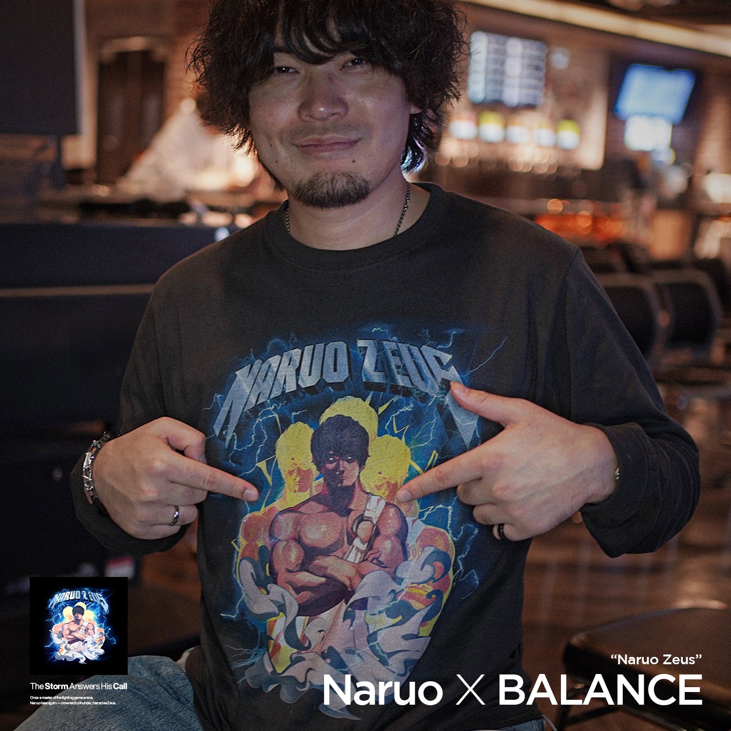 NARUO ZEUS Long Sleeve Tee