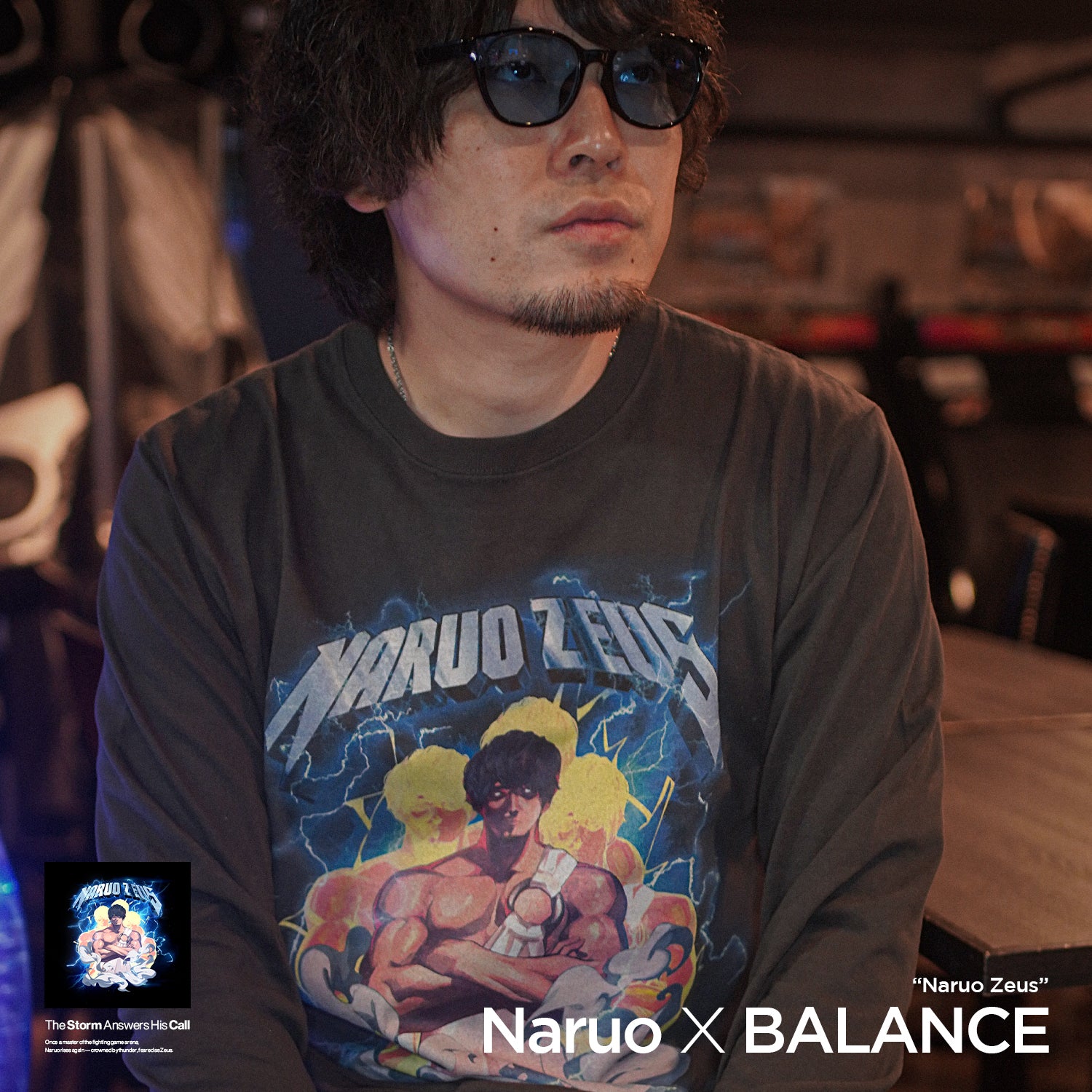 NARUO ZEUS Long Sleeve Tee