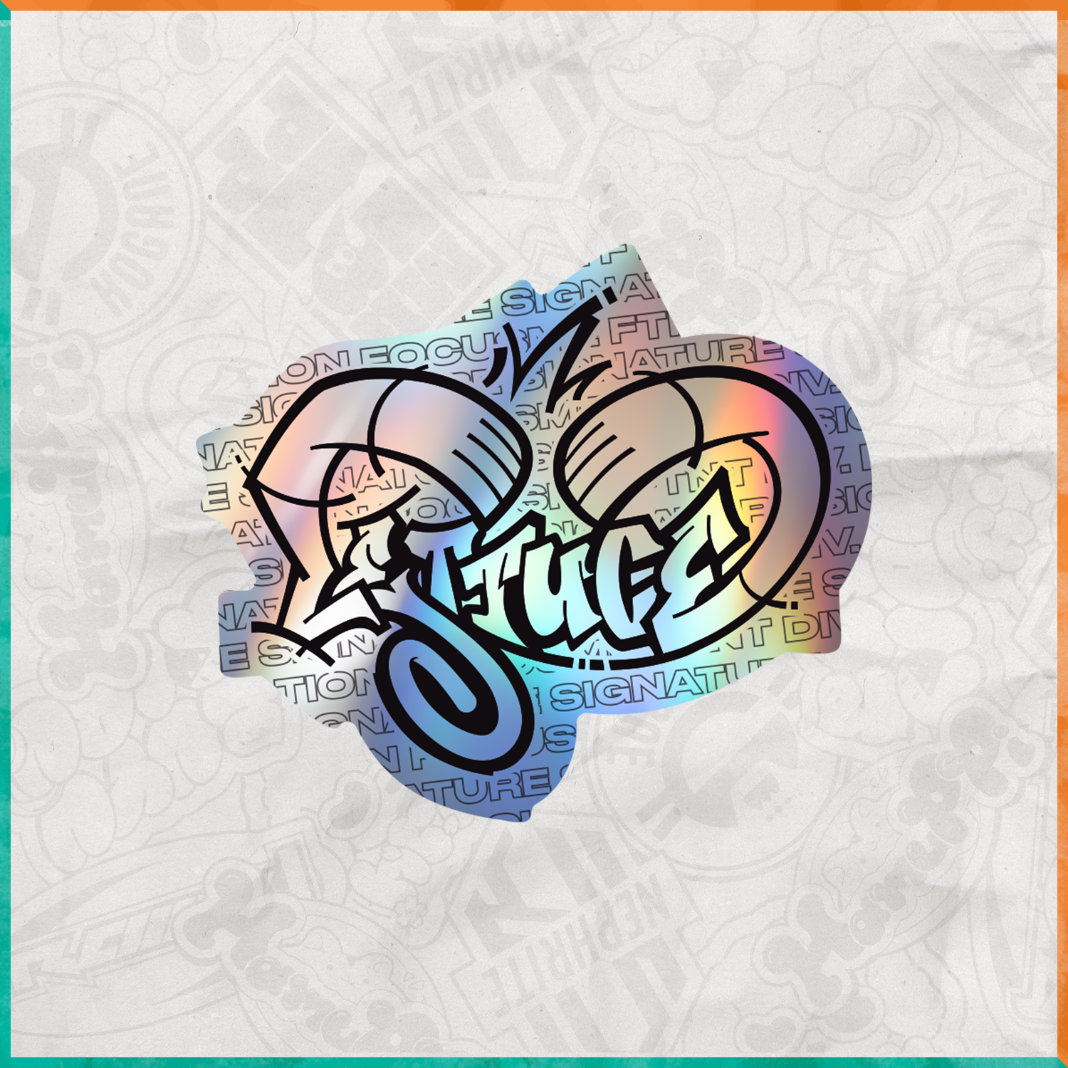 SIGNATURE TAG STICKER