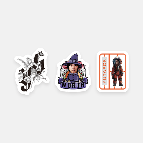 Yutapon ステッカーバンドル | DFM STORE